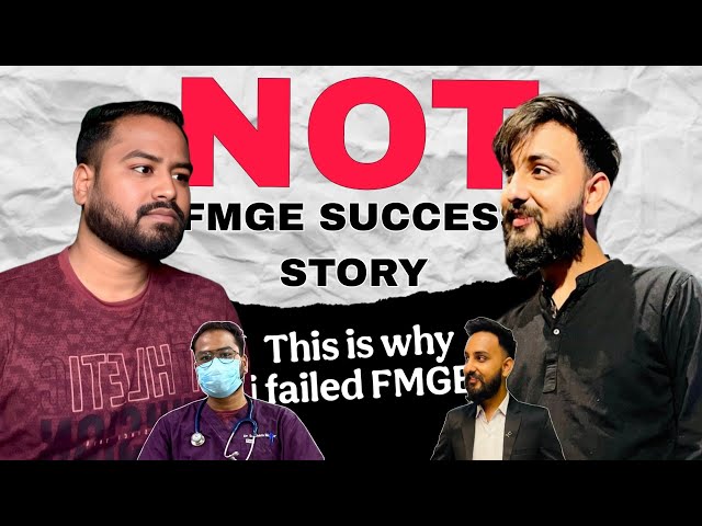 Not a Success Story | FAILED FMGE | What needs to change | TWD (Ep. 11) ft. @dr.priyanshusharmaa