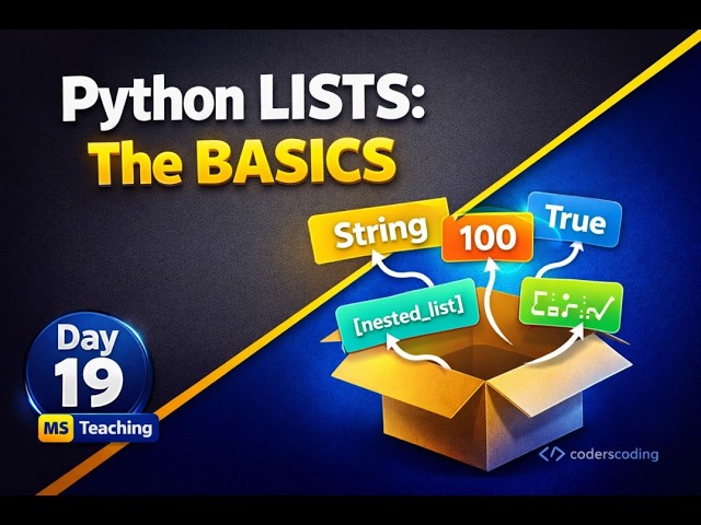 Why Python Lists are the Most Important Data Structure secession 19