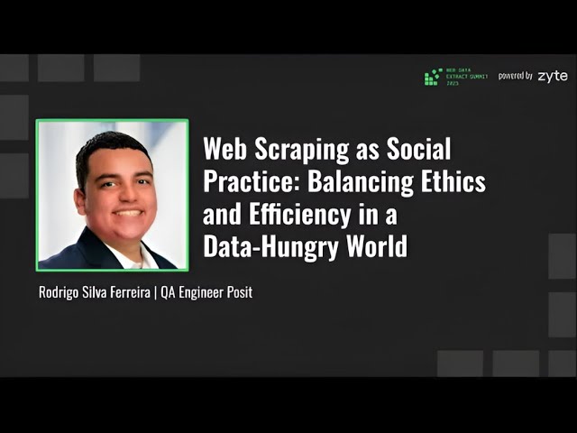 Web Scraping as a Social Practise - Rodrigo Silva Ferreira