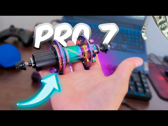 I bought the noisy K7 hub for my bike unboxing the pro 7