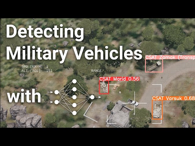 Detecting Military Vehicles using AI (ARMA 3 YOLOv5 Image Segmentation)
