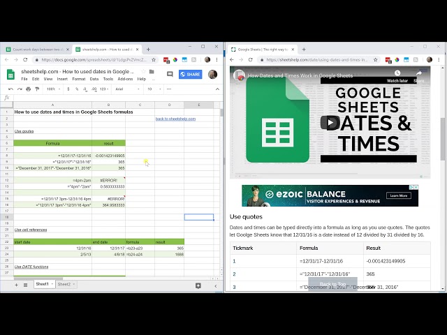 ASMR | Spreadsheet Tutorial | Soothing Male Voice Explaining Date Functions