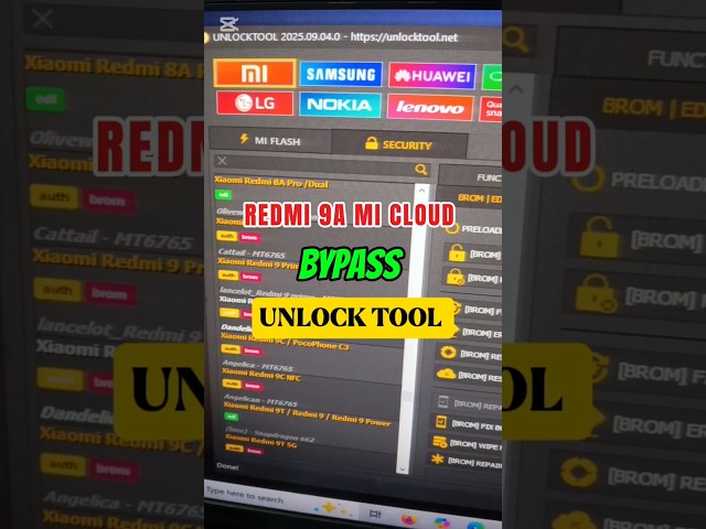 Redmi 9A ( Mi Cloud ) Bypass Unlock Tool #foryou #shorts #miaccount #unlocktool #frp