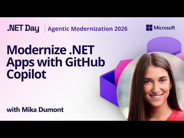 Modernize .NET Apps with GitHub Copilot