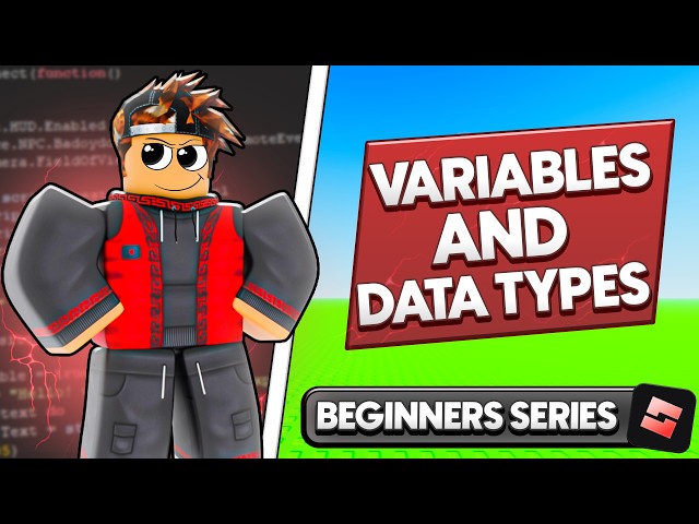 Variables & Data Types - Roblox Beginners Scripting Series #3