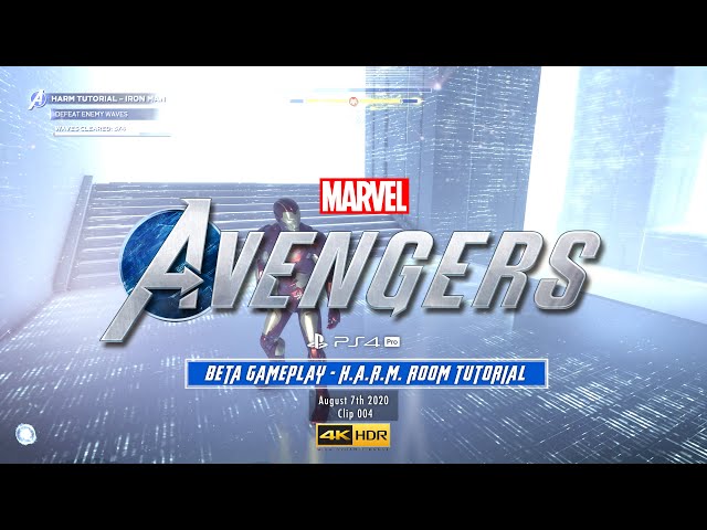 Marvel's Avengers Beta | H.A.R.M. Room Tutorial |