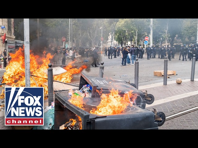 France ROCKED by protests amid clashes with police