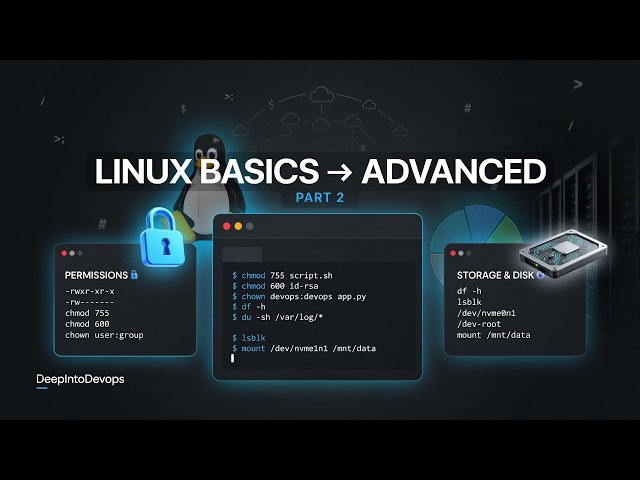 Linux Basic to Advance Part-2 | Beginner Friendly | Permissions and Ownership in Linux