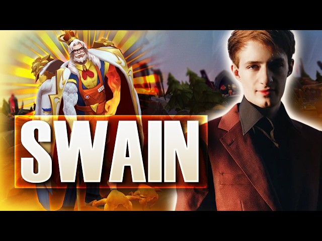 IN SPOTS LIKE THESE SWAIN MID IS A MONSTER 🐔