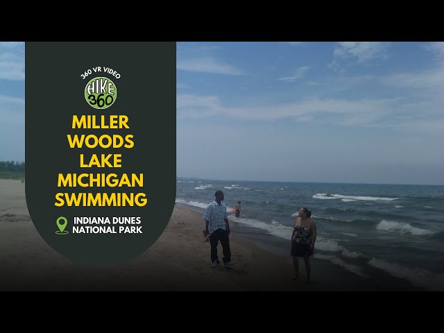 Indiana Dunes National Park - Miller Woods Lake Michigan Swimming