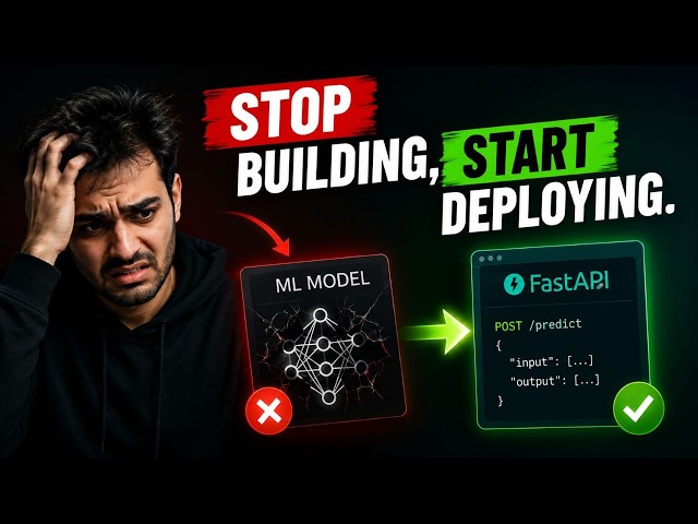 Stop Building ML Models You Can't Deploy (Use FastAPI)