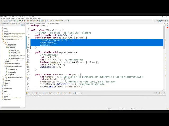 Prog2 01 03b - Primitivos vs. objetos, valor vs. referencia. Equals. Estructuras de control
