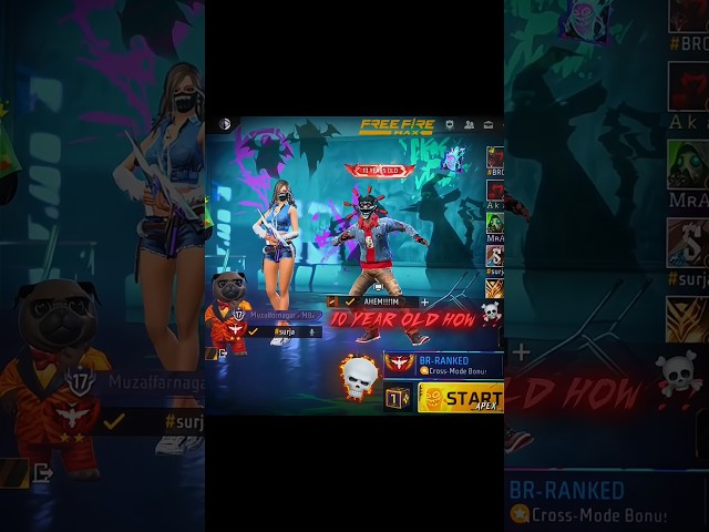 10 Year Old Player 💀 #freefire #trending