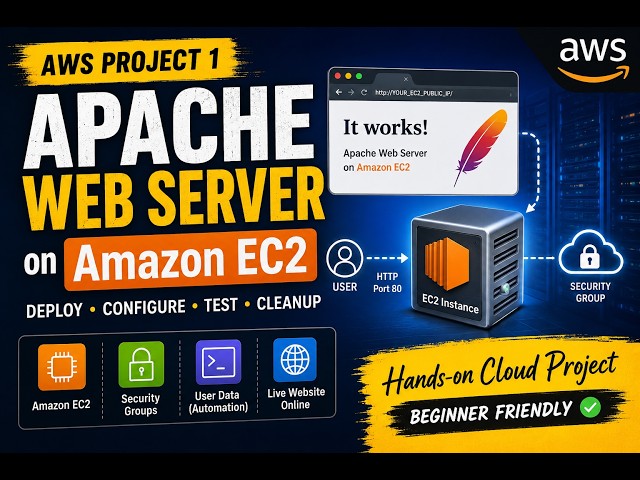 Host a Website on Amazon EC2 | Complete AWS Tutorial (2026)