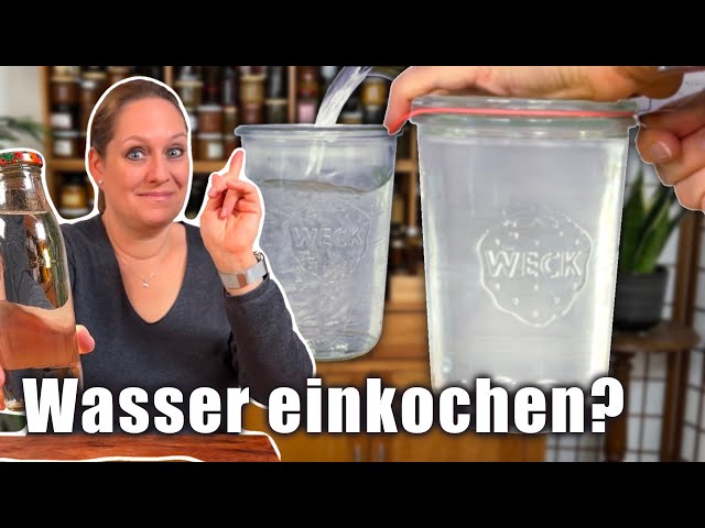 Ist Wasser einkochen Unsinn? Wie man Wasser einkocht und ob sinnvoll oder nicht 🤔😉