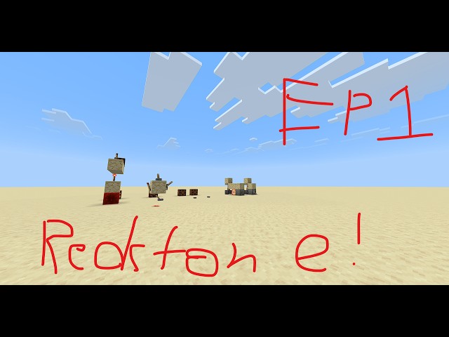 Power Sources in Redstone! | Your Java/Bedrock Redstone Guide | Redstone Learning Ep#1