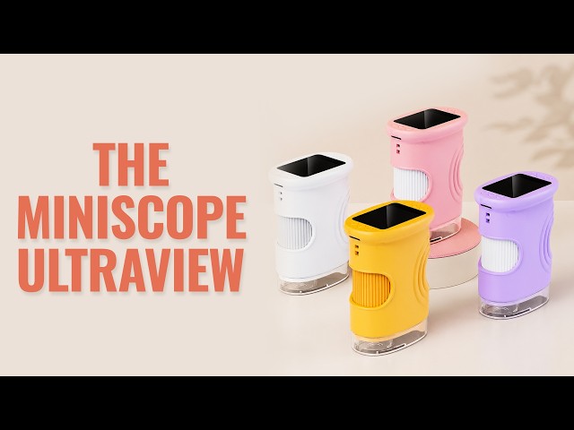 Digital Microscope for Kids | 1000X STEM Exploration with The Miniscope UltraView
