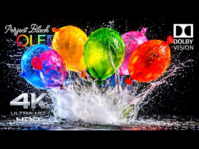 PERFECT BLACK LEVEL TEST | The Ultimate 4K OLED HDR Dolby Vision Demo