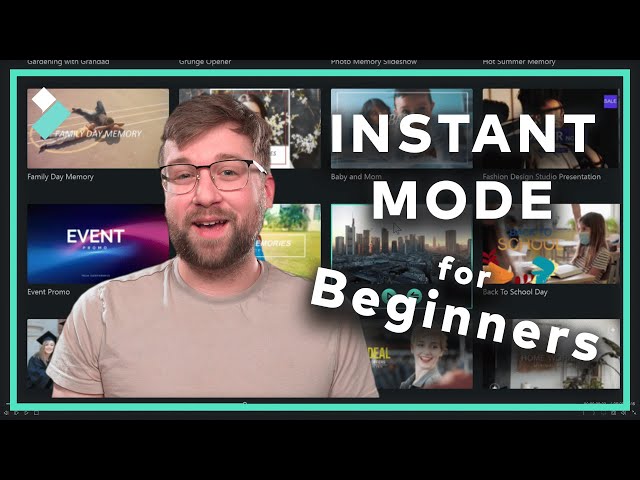 Instant Mode for Beginners: Your Gateway to Video Editing | Wondershare Filmora 12