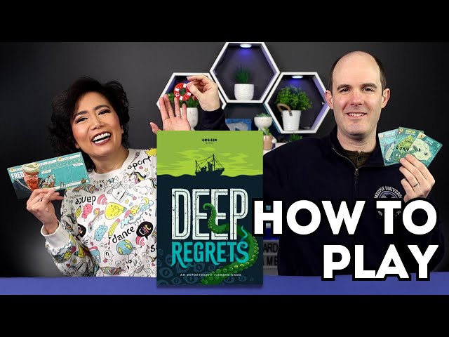 Deep Regrets - How to Play. Complete, Clear, Concise Board Game Tutorial