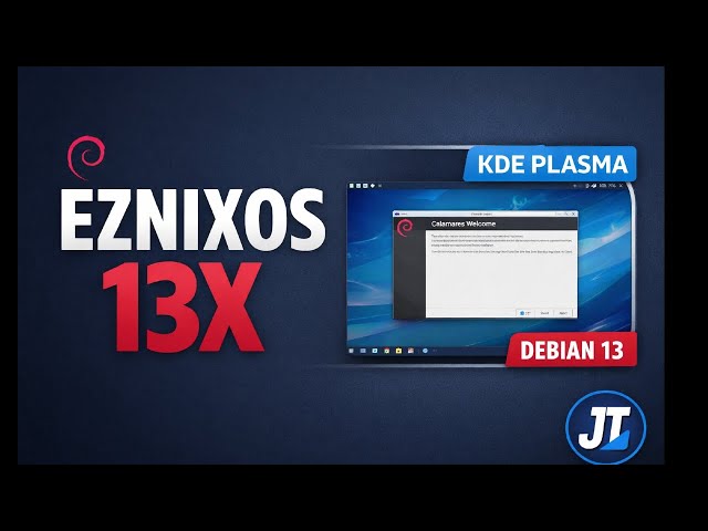 EznixOS 13X – Debian Stable Respin con Xfce/KDE PLASMA