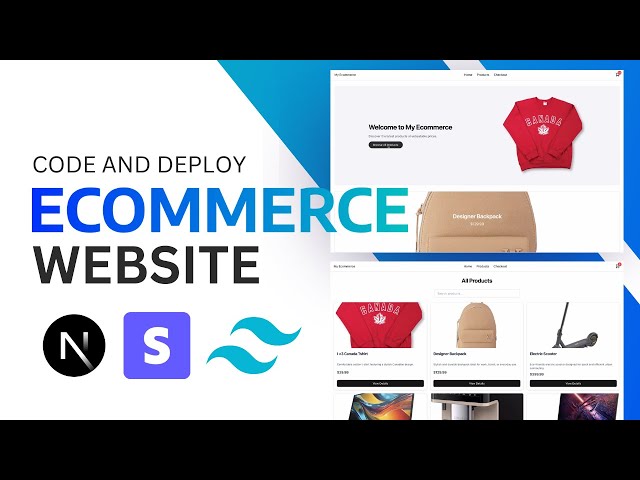Build and Deploy an Ecommerce Website with NextJS 15, Stripe, TailwindCSS