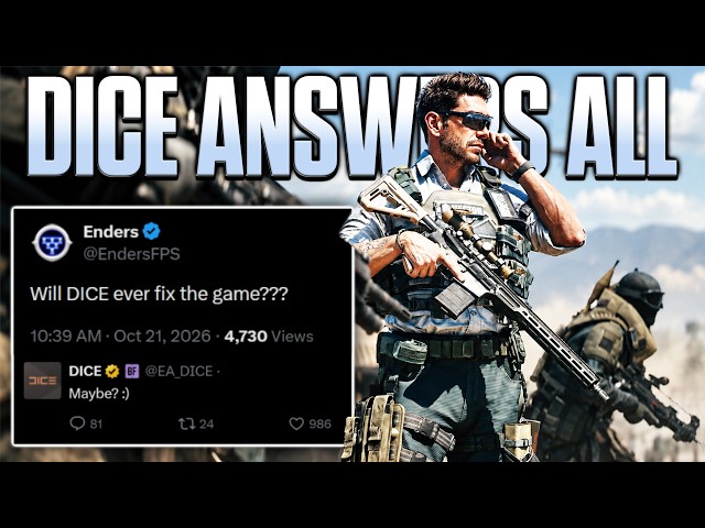 DICE Just Answered ALL Your Battlefield 6 Questions...