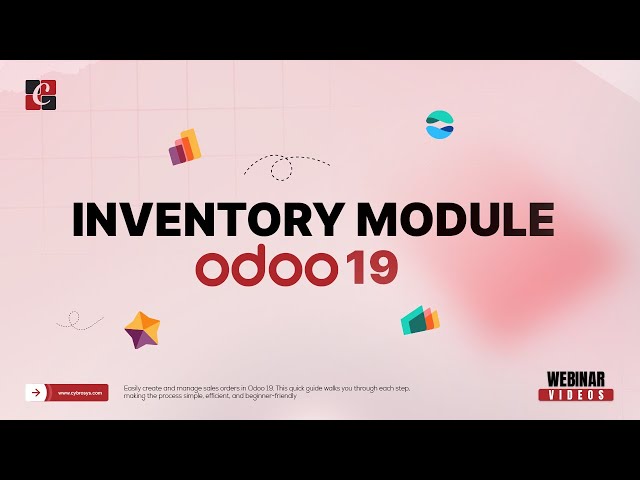 Odoo 19 Inventory Module Webinar | Odoo 19 | Odoo 19 Functional Webinar | Cybrosys Technologies