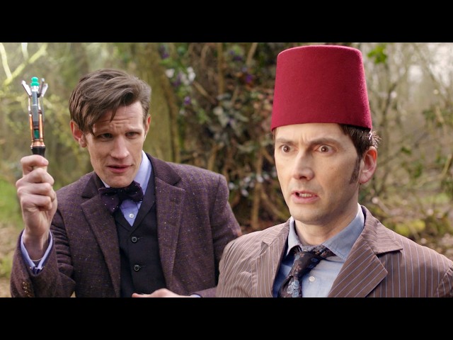 Eleventh Doctor Meets the Tenth Doctor | The Day of the Doctor | Doctor Who