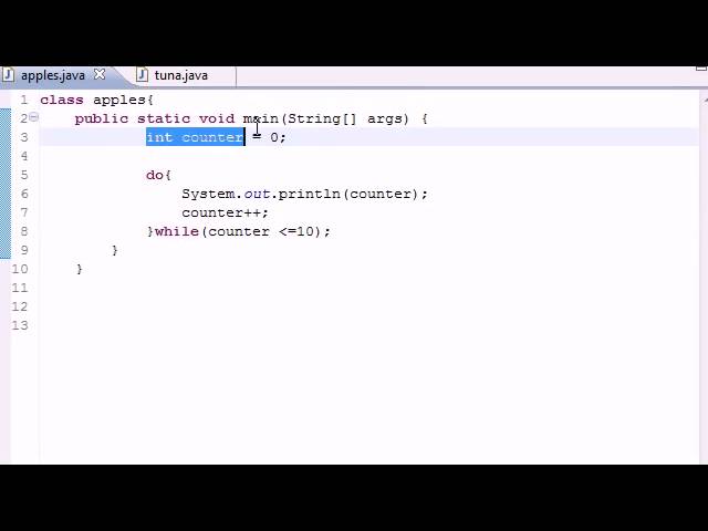 # Java Programming Tutorial   24   do while Loops