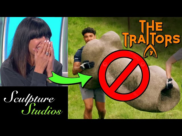 Inappropriate Statues for The Traitors UK by Sculpture Studios