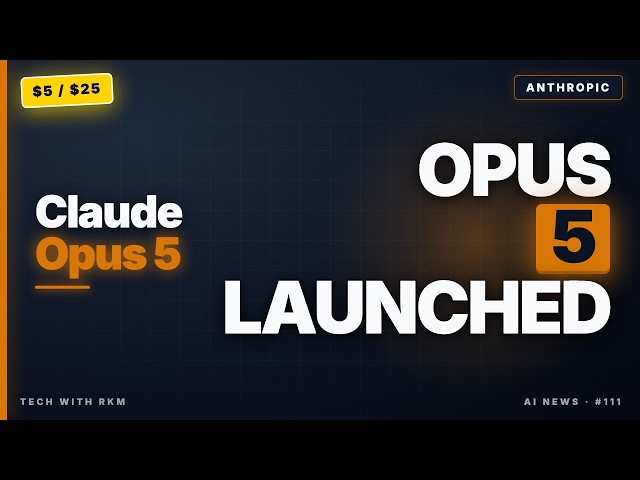 Claude Opus 5 Launched — $5/$25 Tokens + ARC-AGI-3 Discontinuity