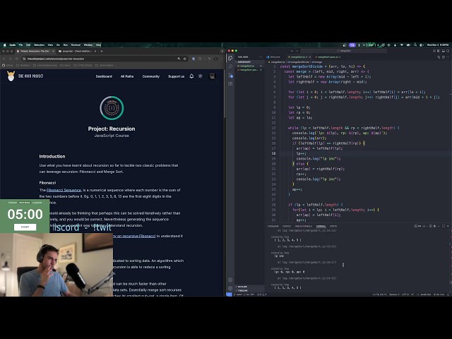 Day 33 learning web dev until I know what I’m doing | study, code, hangout