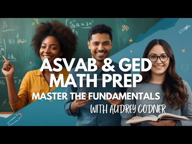 📘 Live GED & ASVAB Math Help