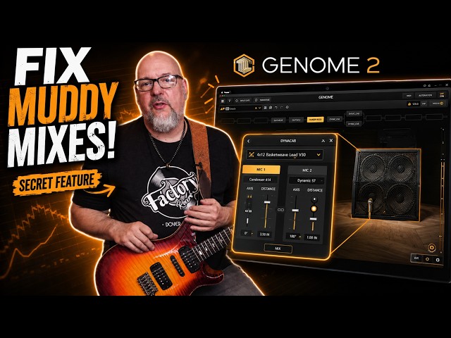 The "Secret" Feature in Genome 2 That Fixes Muddy Mixes 🎛️#Genome2 #HomeStudio #GuitarTone