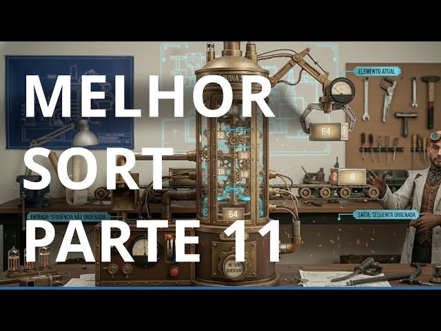 Curso Lógica Programação - Melhor Sort Parte 11 (Bucket Sort)