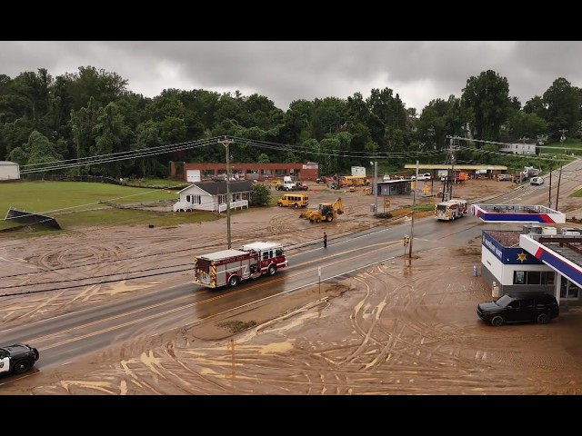 Widespread damage after weekend flooding in Western NC