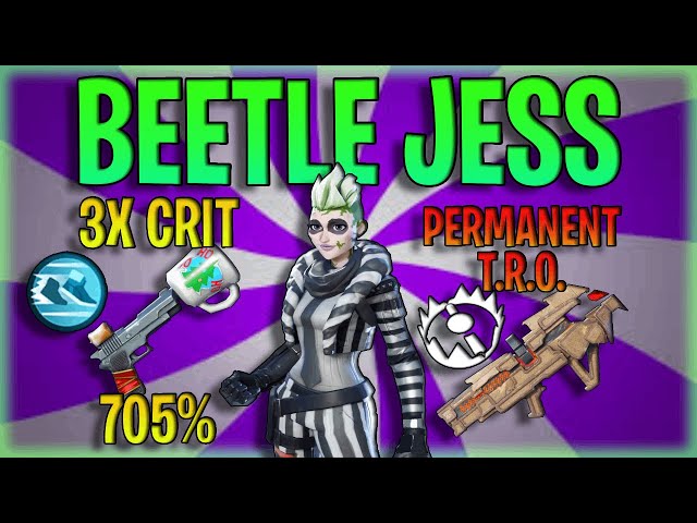 STW: Beetle Jess 3x-Crit Cocoa 45 Build (705% Crit Damage)