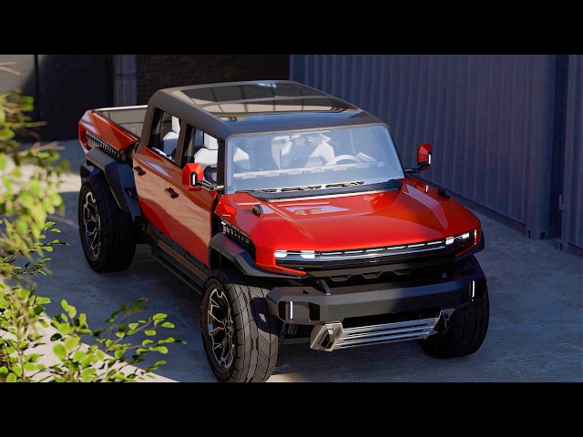 GMC HUMMER X Pickup and SUV concepts to rival the Bronco and the Wrangler