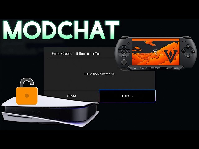 Switch 2 Userland Exploit, ARK-5 for PSP, PS5 Emulation & Jailbreak Bounty - ModChat 147