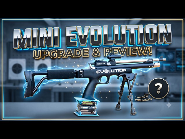 PCP MINI EVOLUTION BIG GAME 3000PSI FOLDING STOCK THE BEST MINI BIG GAME PCP | LATEST 2026 PCP RIFLE