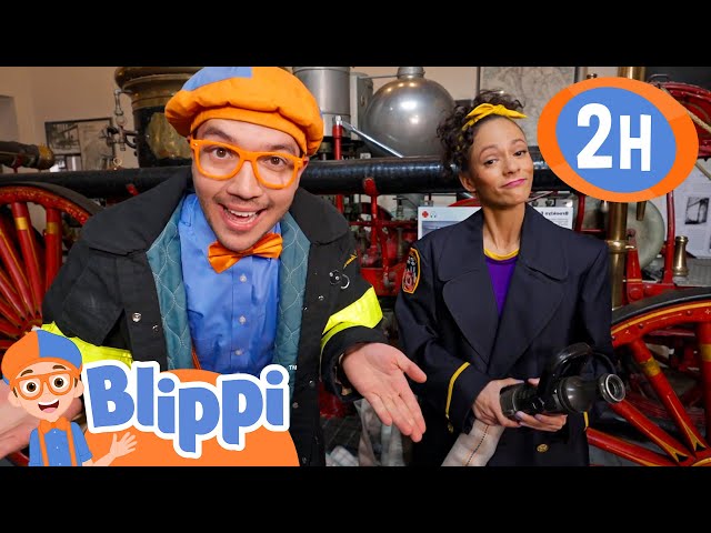 Blippi and Meekah Learn About Fire Trucks! | Learning Video | Educational Videos for Kids