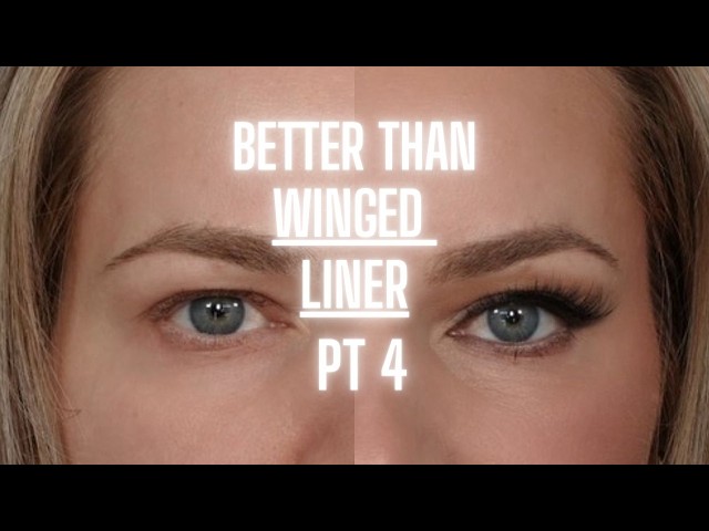 Why this HOODED Eye makeup technique is Better than Winged Eyeliner Pt.4