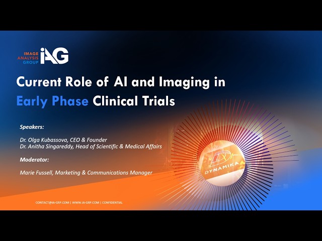 Current Role of AI and Imaging in Early Phase Clinical Trials | IAG