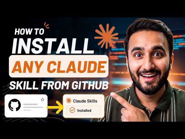 How to Install Any Claude Skill from GitHub in Minutes (No Coding)