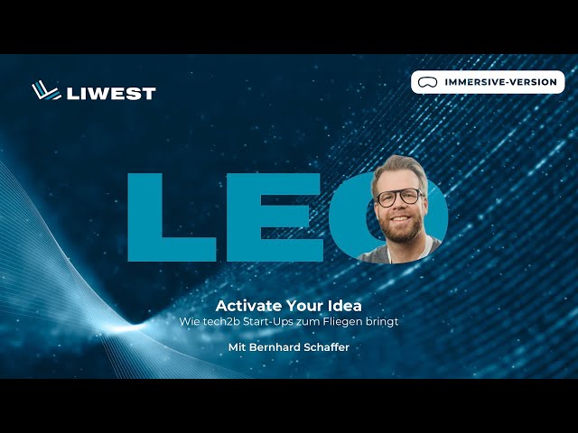 Activate Your Idea – Wie tech2b Startups zum Fliegen bringt #immersive  #vr