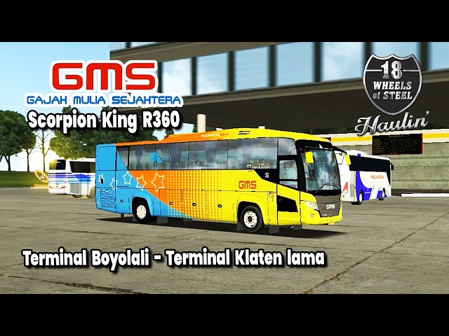 Bus GMS tiba di Terminal akhir Boyolali dan Klaten || 18 wos Haulin