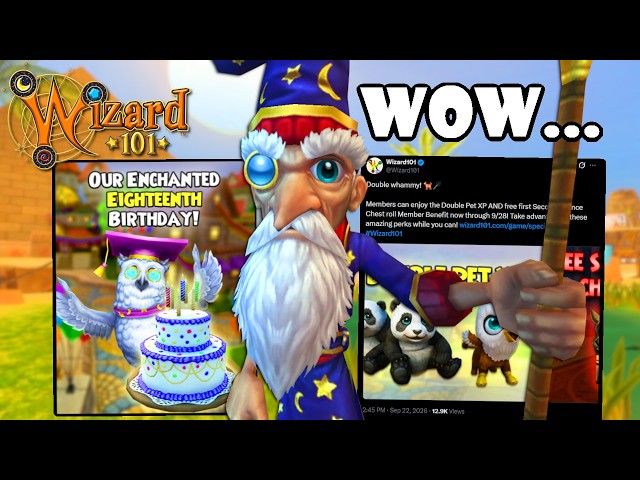 Wizard101: The 18th Birthday Event CONTROVERSY...
