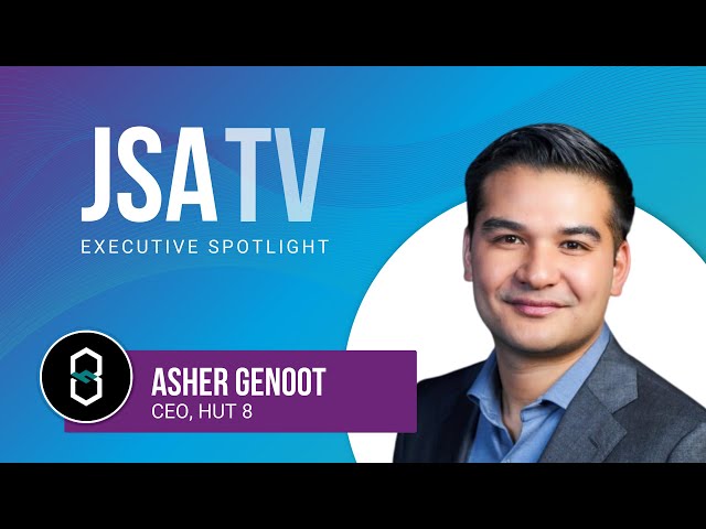 Hut 8 CEO Asher Genoot: An "energy-first" approach to building digital infrastructure