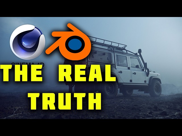Blender vs Cinema 4D: The TRUTH No One Says Out Loud